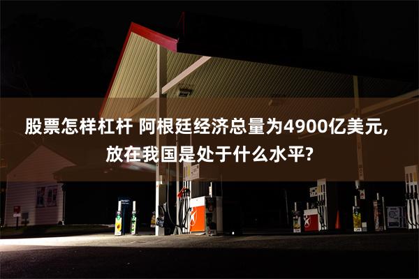 股票怎样杠杆 阿根廷经济总量为4900亿美元, 放在我国是处于什么水平?