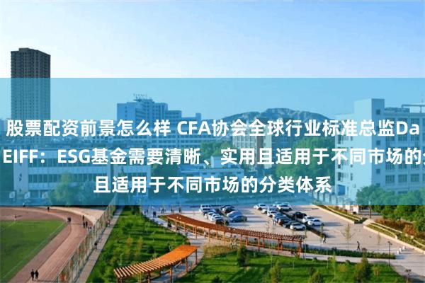 股票配资前景怎么样 CFA协会全球行业标准总监David von EIFF：ESG基金需要清晰、实用且适用于不同市场的分类体系