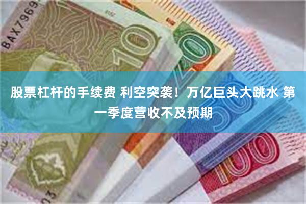 股票杠杆的手续费 利空突袭！万亿巨头大跳水 第一季度营收不及预期