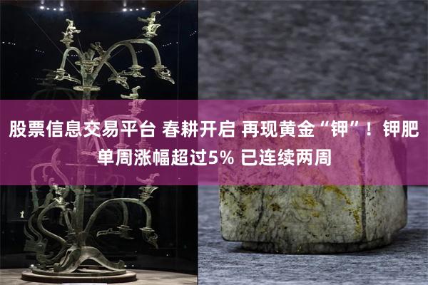 股票信息交易平台 春耕开启 再现黄金“钾”！钾肥单周涨幅超过5% 已连续两周